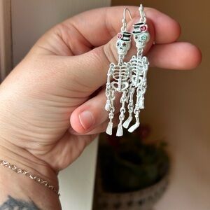 Skeleton Dangle Earrings